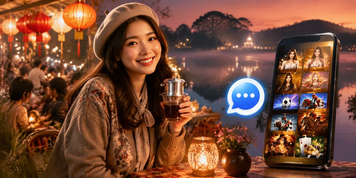 Người dùng tại Đà Lạt truy cập casino và quản lý cài đặt bảo mật trên điện thoại