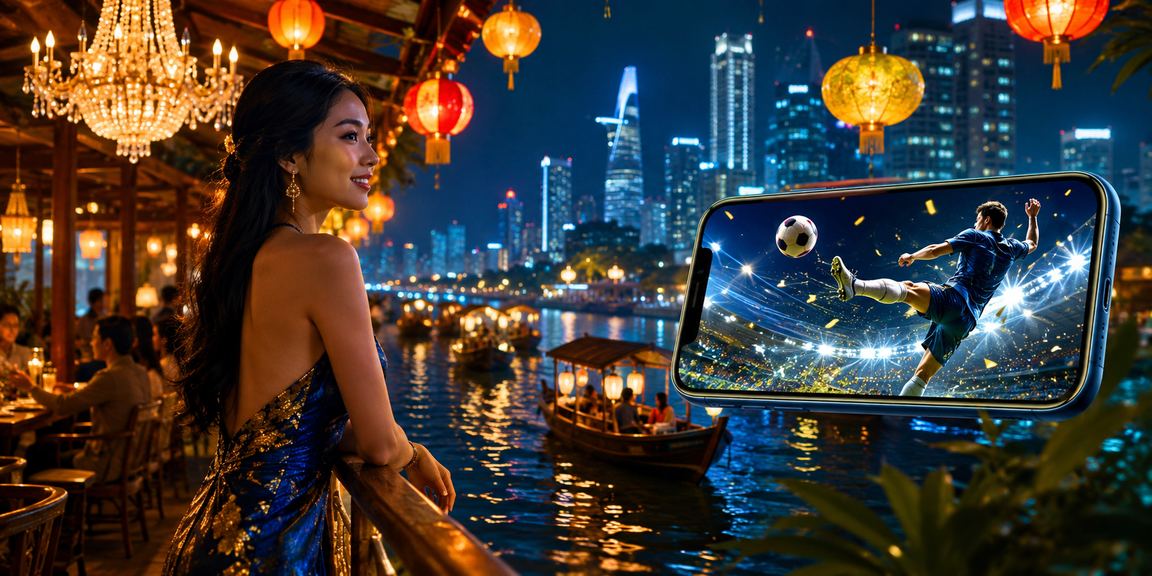 Người dùng thảnh thơi sử dụng điện thoại với trải nghiệm Samb VIP