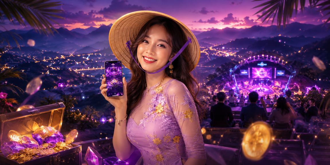 Người chơi tại Sapa tham gia cá cược esports và thể thao trên điện thoại di động với nón lá truyền thống